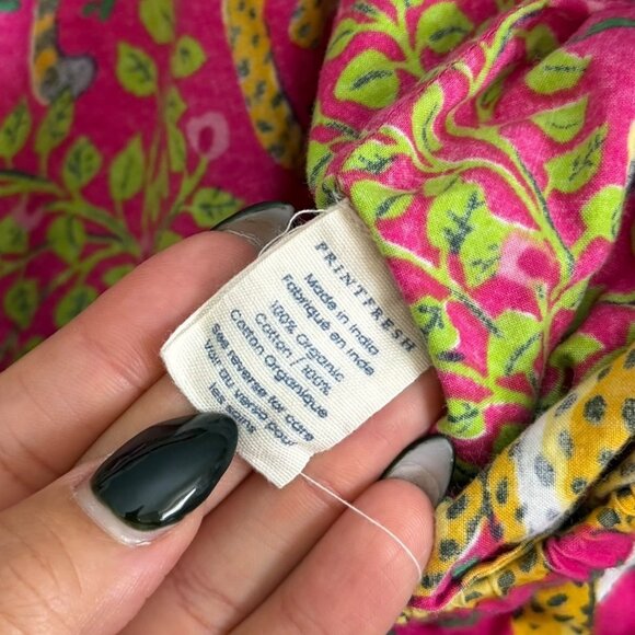 Print Fresh Bagheera Novelty Print Pajama Pants Pink Size XL Cheetah Dopamine - Picture 4 of 5